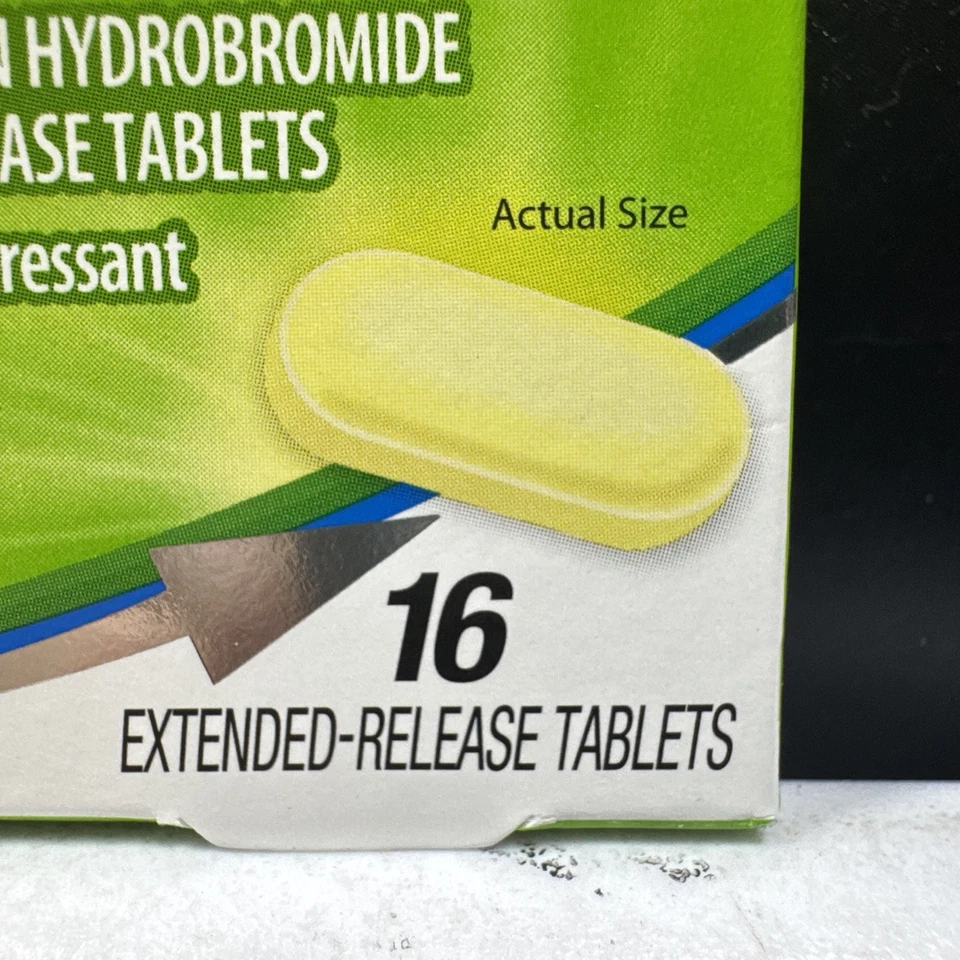 Robitussin 12 часов средство от кашля и слизи 16 таблеток пролонгированного действия срок годности 02/26 - Изображение 3 из 4