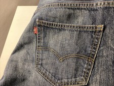 VINTAGE LEVI'S Shorts LOOSE FIT DENIM JEAN Men’s Size 38 Jorts Classic USA Made