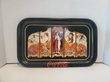 Coca Cola Vintage 1990s "FOUR SEAONS" Tin Tray