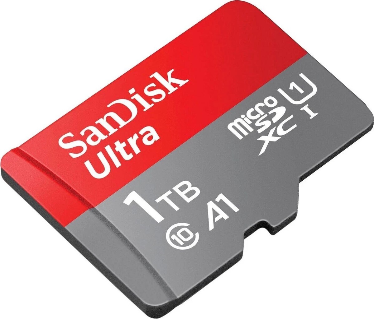 SanDisk Ultra 1TB Class 10 microSDXC UHS-I Memory Card - Genuine