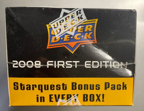 2008 Upper Deck Football First Edition Blaster Box! Starquest Pack! 🔥🔥🔥 - Picture 2 of 2