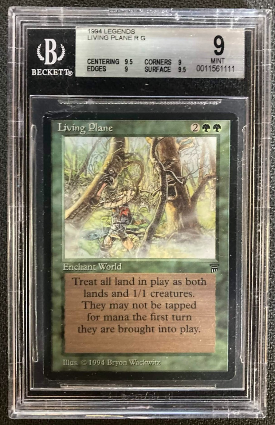 Living Plane - Legends - BGS 9 ++ - Quad - ( 9.5 / 9.5 / 9 / 9 )