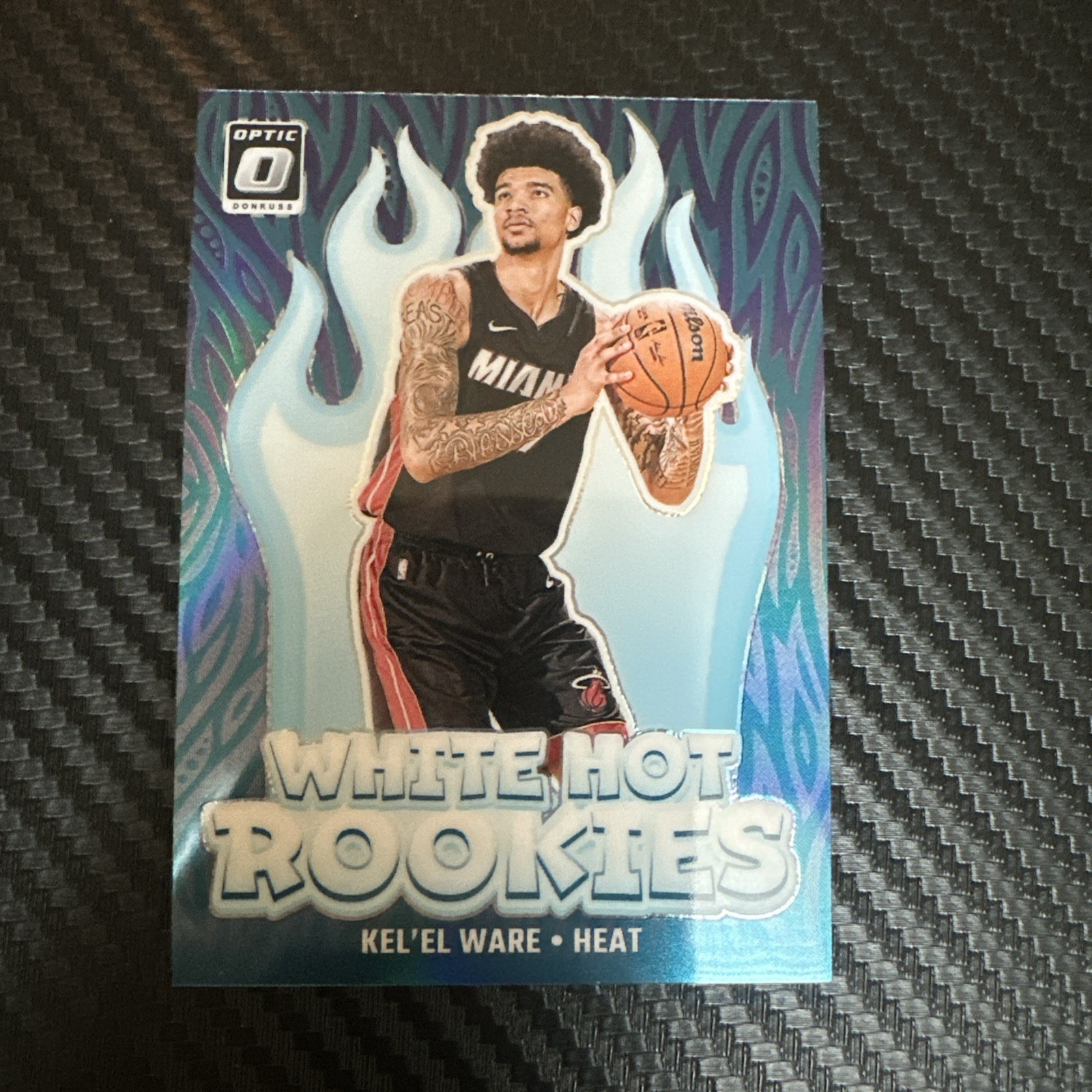 2024-25 Donruss Optic Kel' El Ware White Hot Rookies Purple Holo Prizm Heat🔥