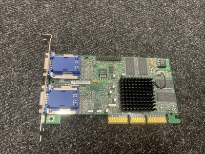 G45+MDHA32DB MATROX 32MB AGP GRAFIKKARTE MIT DUAL VGA AUSGÄNGEN G450 PORTS