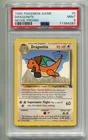 1999 POKEMON MOVIE PROMO DRAGONITE #5 NONHOLO BLACK STAR WOTC STAMPED PSA 9 A P1
