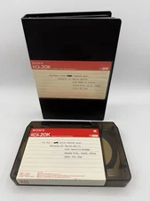 Top Gun Work (master copy) SONY KCA-20K U-Matic Magnetic cassette tape ¾-inch