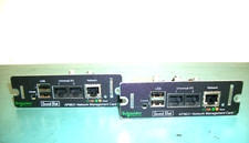 LOT OF 2 - APC SCHNEIDER ELECTRIC Smart Slot APC9631 Network Management Cards