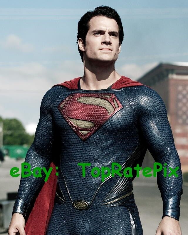 HENRY CAVILL - Sexy Superhero: Superman (Man of Steel) 8x10 Photo #2