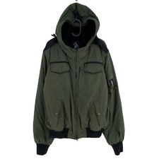 Veste À Capuche Vert Foncé Réfrigé Taille M