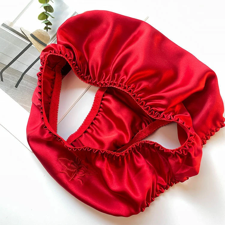 3 пары женских трусов из 100% шелка нижнее белье нижнее белье белье оптовая продажа XL бедра 35 дюймов - Изображение 4 из 4