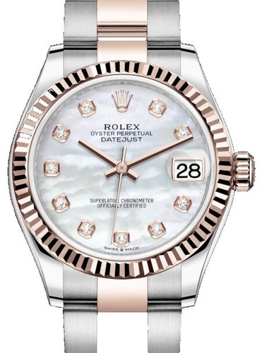 Vintage 1995 Rolex Datejust Lady Two-Tone Automatic Champagne