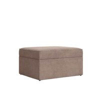 Dusk Soho Ottoman Storage Pouffe - Sand RRP £199