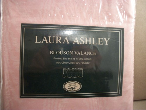 New Old Stock Laura Ashley Blouson Volant 86" x 15" Baumwollmischung - Bild 2 von 5