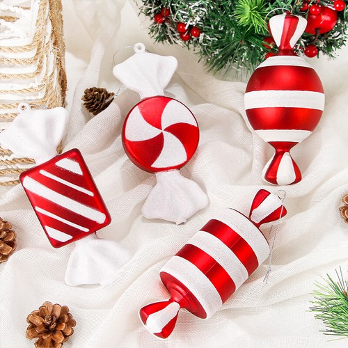 Christmas Tree Candy Ornaments Gift Xmas Trees Pendant Hanging Decoration 2024 - Picture 11 of 16