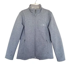The North Face Apex Bionic 3 Jacket Gray Full Zip Womens Size Medium