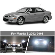 Led Light Interior Package Kit Reverse Backup Lights For Mazda 6 2002-2008