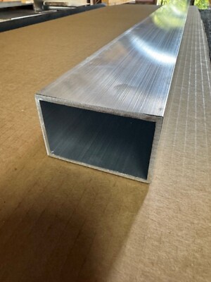 2'' x 3'' x 1/8'' Wall Aluminum Rectangle Tube x 48'' Length,  6061-T6 Aluminum