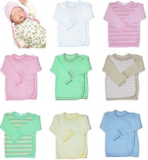 Baby Hemdchen Flügelhemdchen, Erstlingsshirt , Wickelshirt, Wickelhemdchen 