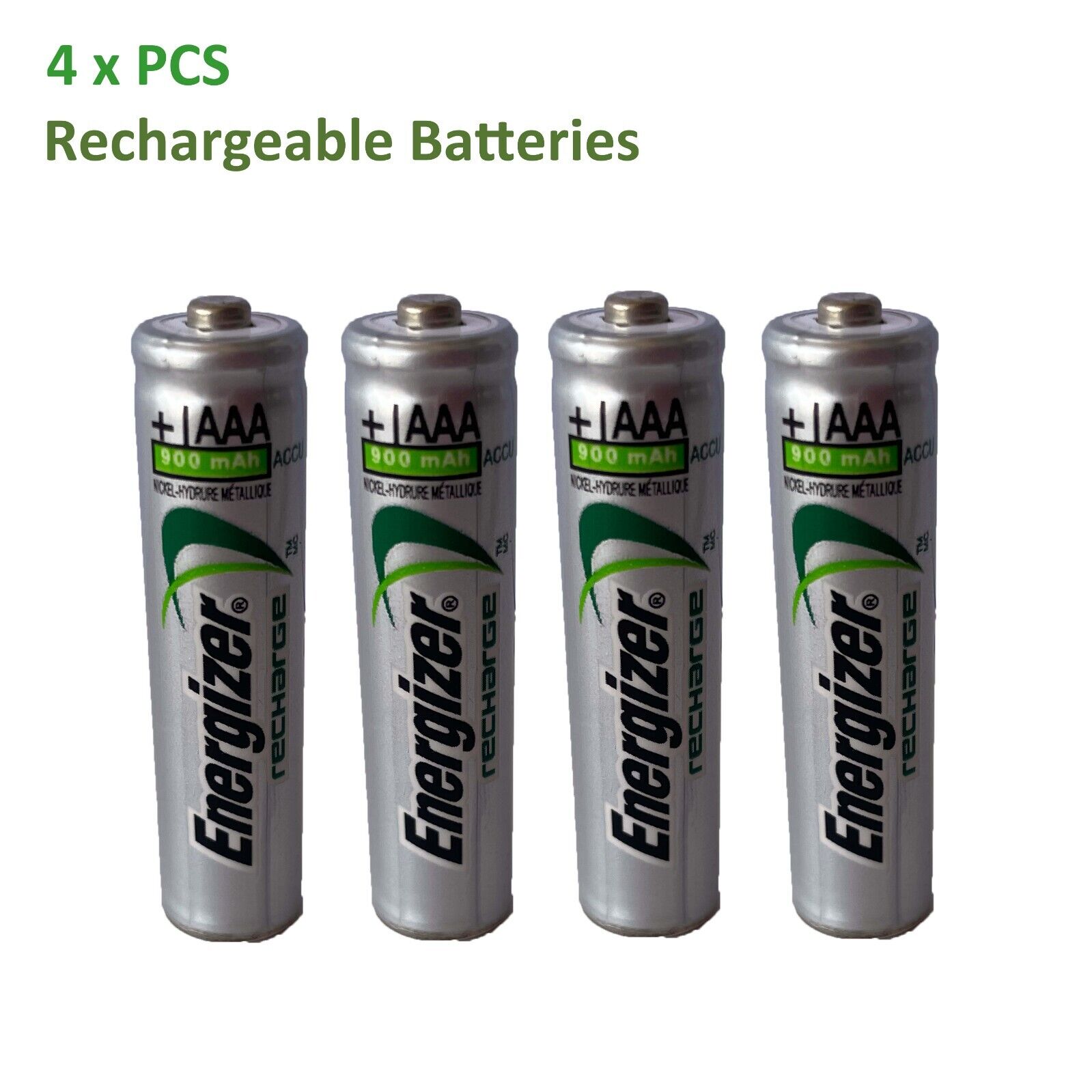 AAA Piles rechargeables Piles et batteries 123accu piles AAA Xtreme Power /  HR03 Ni-Mh rechargeables (4 pièces)