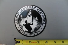 LOCAL MOTION Hawaii Silver Surfboards Aloha LM2 OG 80's Vintage Surfing STICKER
