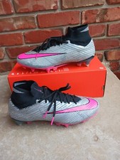 Nike Zoom Superfly 9 Elite XXV SG AC Metallic Silver FJ2971-060 Size 9 No Lid