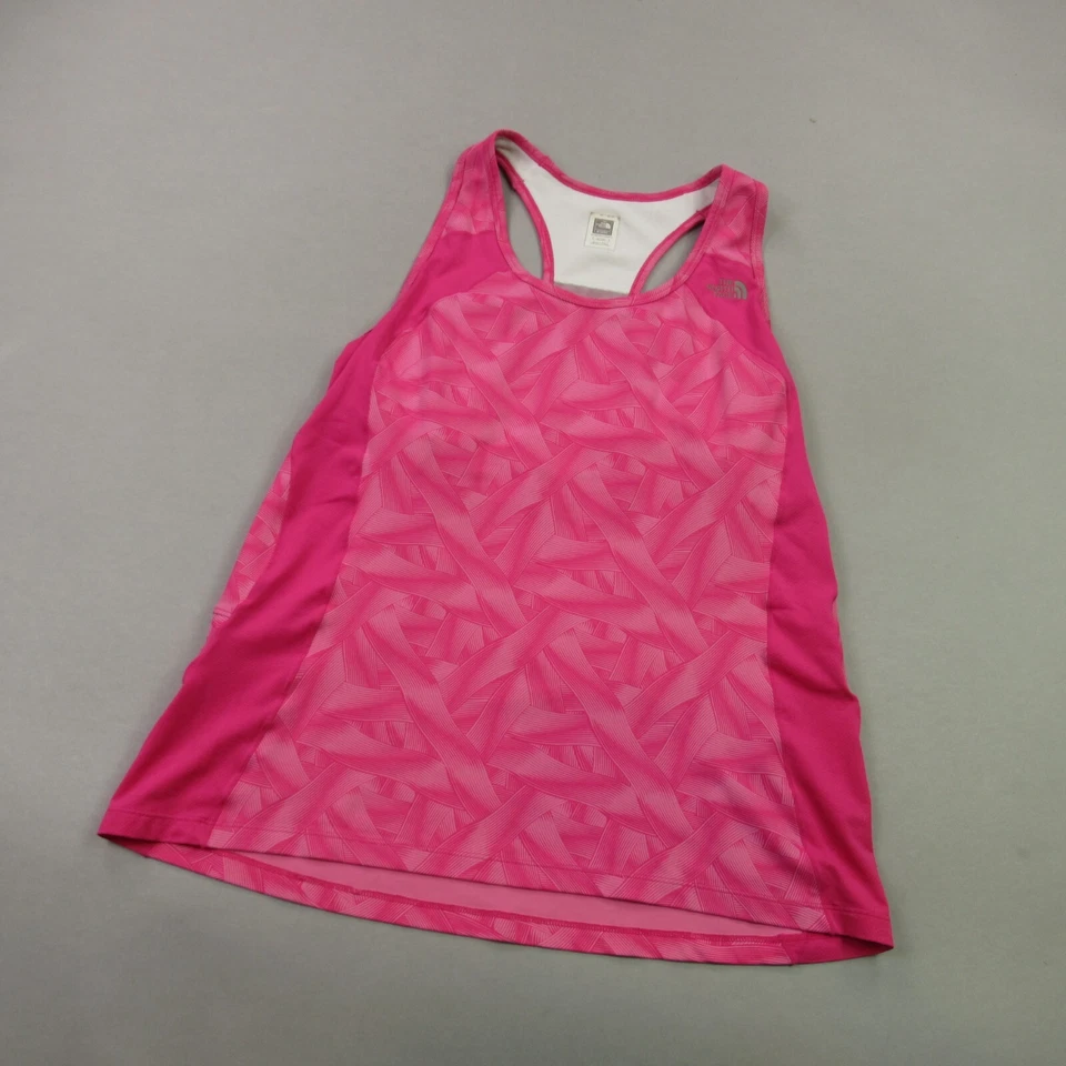 Camisa North Face para mujer XL sin mangas ropa deportiva rosa sujetador interior ligero Foto 2 de 4