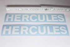 Tank Aufkleber passend für Hercules Prima 2 3 4 5 M Optima Ultra 2x 14cm Weiß