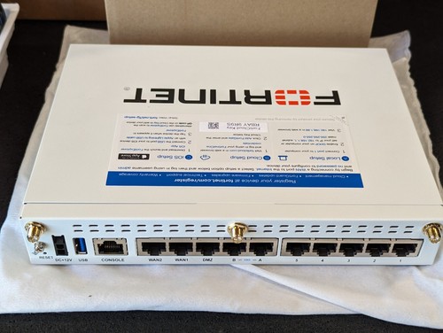Fortinet Fortigate FortiWiFi 60F Secure SD-WAN Appliance (FWF-60F-A) - For Parts - Picture 8 of 13
