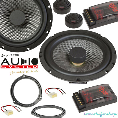Audio System 260 Watt Lautsprecher Set für FORD Fiesta MK6 JH1 JD3 Tür hinten