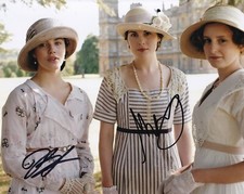 DOCKERY & FINDLAY signed autograph 20x25cm DOWNTON ABBEY in person autograph COA