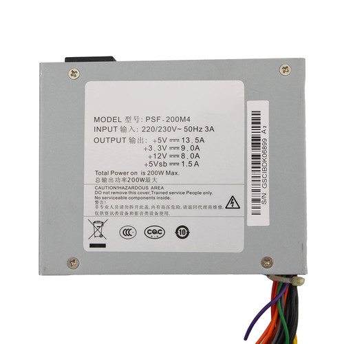 For CWT PSF-200M4 200W For 8864 8616 8632N 8664 VCR Power Supply 20Pin+SATA*8 - 第 2/5 張圖片