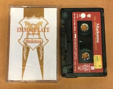 MADONNA - THE IMMACULATE COLLECTION 1990 CASSETTE MADE IN TURKEY