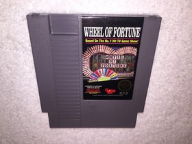 Wheel of Fortune (Nintendo Entertainment System, 1988) NES Game w/Sleeve Nr Mint