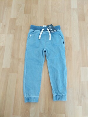 Bonds Denim Terry Trackie Hose Jungen Size 6 (Gr. 110) blau