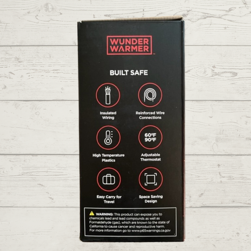 New Open Box WONDER WARMER 350W Ceramic Space Heater w/ Adjustable Heat Plug In eBay