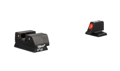 Trijicon FNS-40 FNX-40 FNP-40 HD XR Night Sight Set Orange Front FN601-C-600881