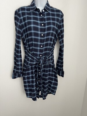 rag and bone striped shirt dress Rag & Bone Lucia Stripe Mini Dress in White,Navy