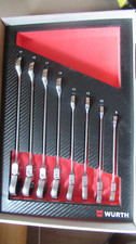 Würth Ratschen-Ringmaulschlüssel - Satz flexibel System-Sortiment 8-teilig NEU