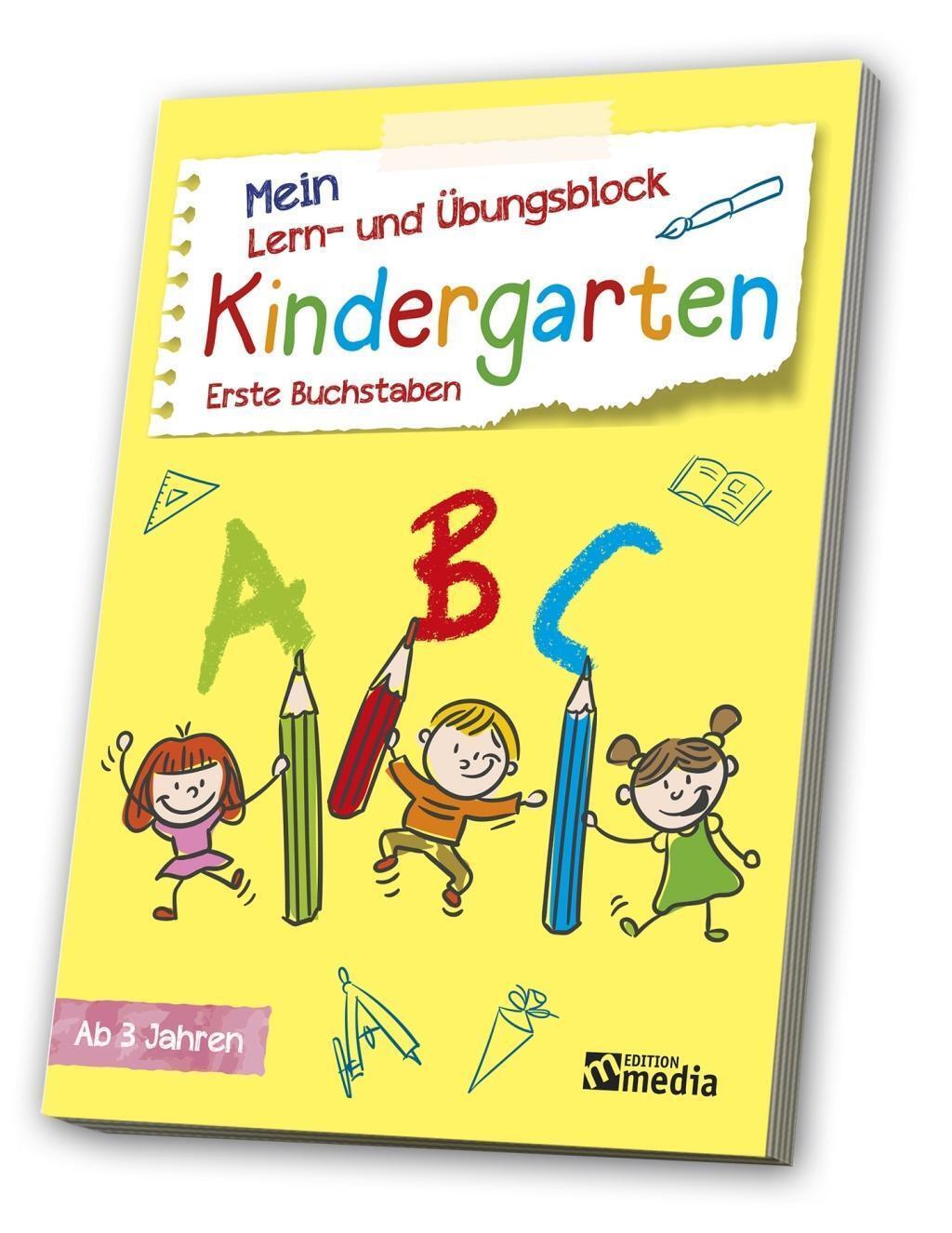Thumbnail - Mein Lern- & Übungsblockkindergarten: Erste Buchstaben | Erste