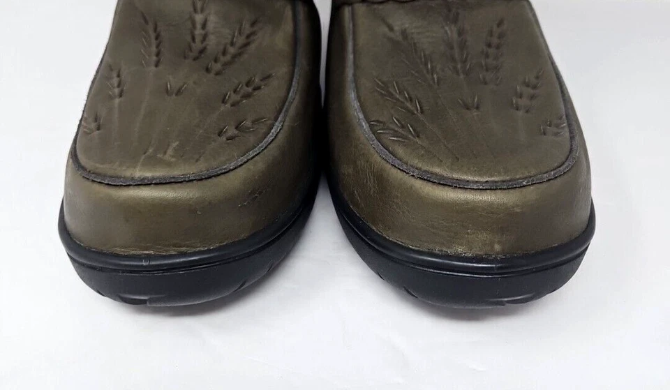 MANITOBAH Mukluks Tamarack Mujer Talla 10 Botines Impermeable Cuero Marrón Foto 3 de 4