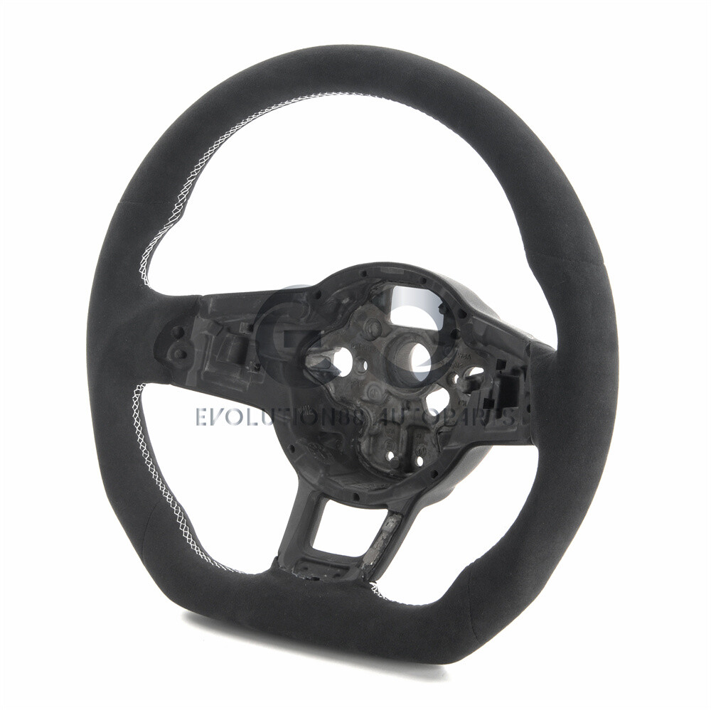Full Alcantara Steering Wheel Suitable for VW Golf R MK7 7.5 eBay