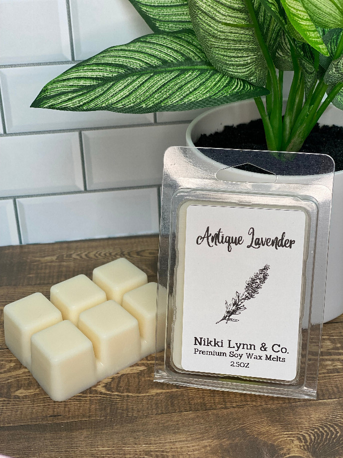 Расплавленный лавандовый воск Nikki Lynn - Co. (упаковка из 6 штук) Лаванда