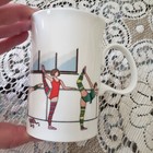 Dunoon Bone China Tea Coffee Cup Jane Chapman England UK Ballerina Dance bar  — photo 1