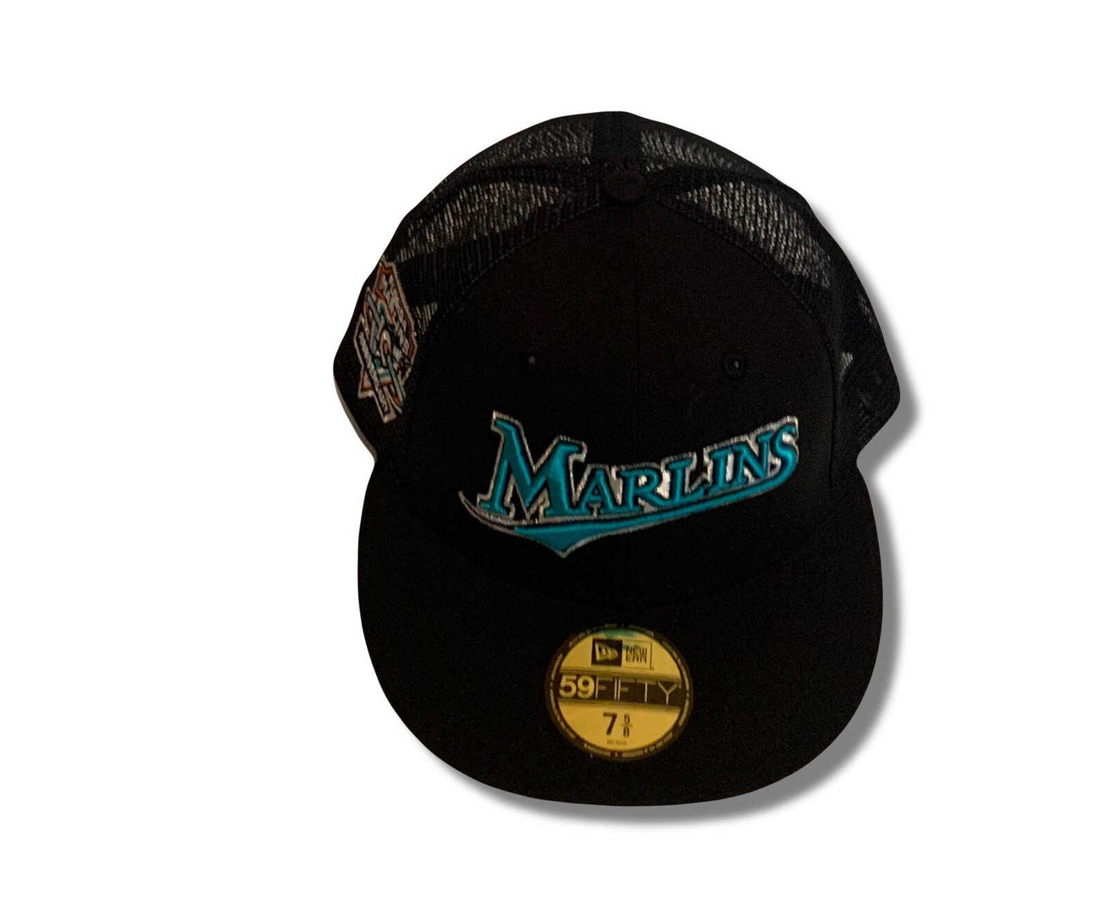 7 5/8 Hat Club Trucker Miami Marlins