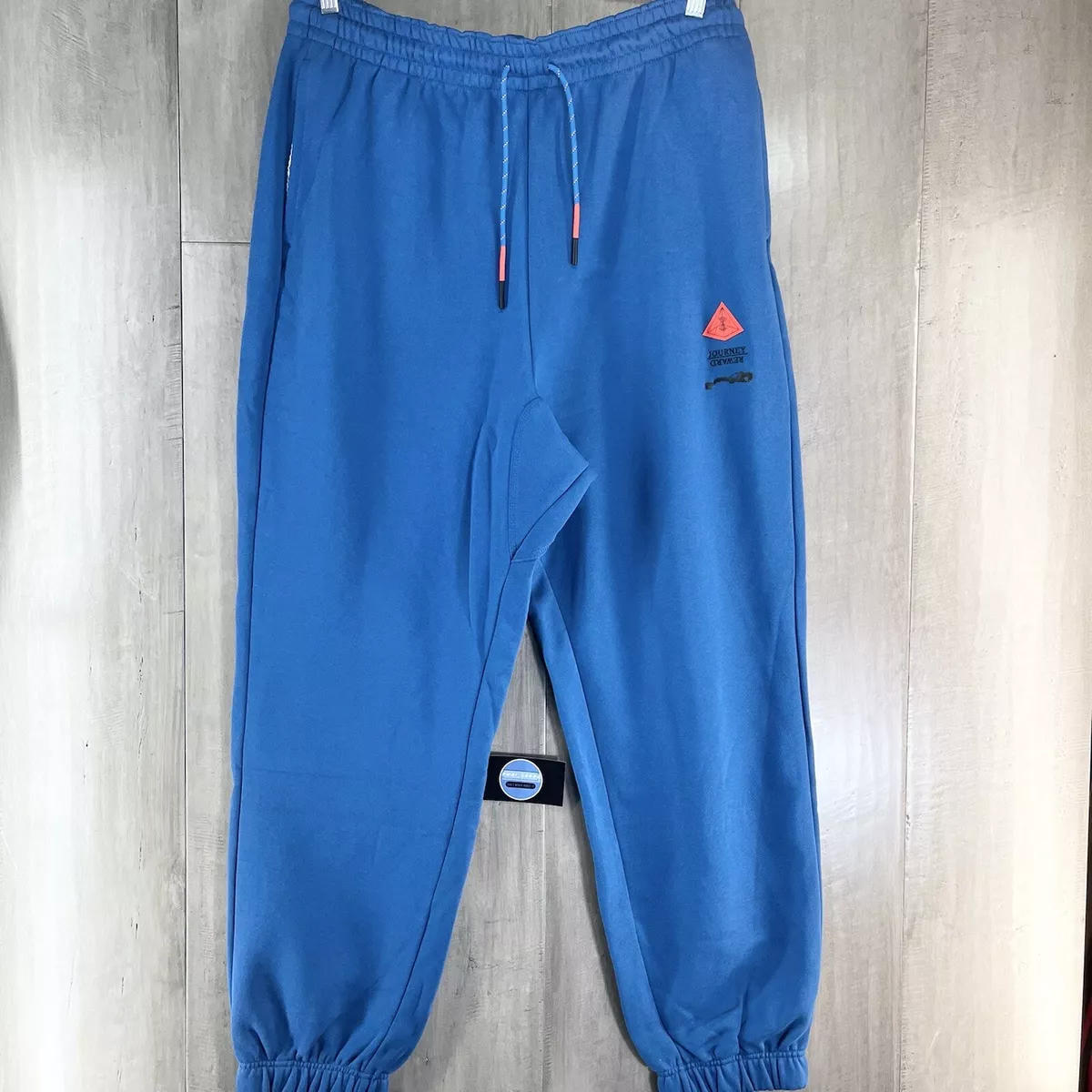 Nike Men's Kyrie Irving Fleece Activewear Sweatpants Blue Size XXL  DA6687-476