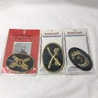 Lot of 3 Union Civil War Reproduction Insignia Patches NEW