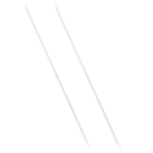 2 Pcs Vertical Blind Accessories Blinds Rod with Hook Long for Window Tilt - Picture 10 of 12