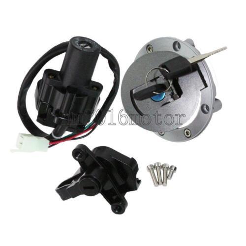 Ignition Switch Fuel Gas Cap Cover Key Lock Set For Yamaha YZF600 1996-2003 - Picture 3 of 3