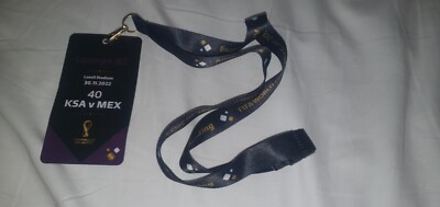 Sammler Used VIP Ticket #40 Mexico : Saudi Arabia FIFA World Cup 2022 