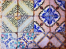 12 riggiole mattonelle piastrelle antiche Sicilia ottocento storiche 20x20(18)